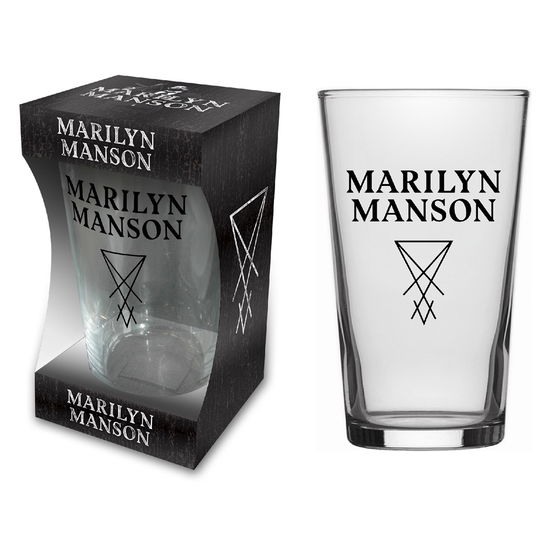 Logo (Beer Glass) - Marilyn Manson - Merchandise - PHD - 5055339787479 - 28. Oktober 2019