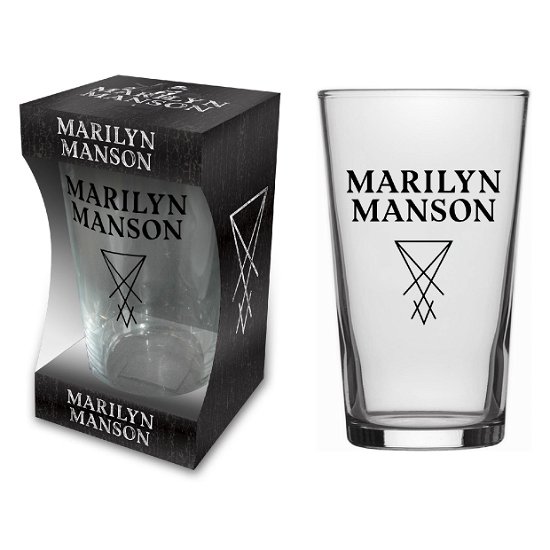 Cover for Marilyn Manson · Logo (Beer Glass) (MERCH) (2019)