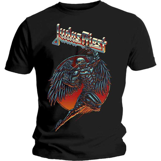 Judas Priest Unisex T-Shirt: BTD Redeemer - Judas Priest - Merchandise - Global - Apparel - 5056170622479 - 21 januari 2020