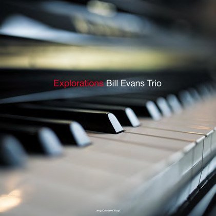 Cover for Bill Evans Trio · Explorations (White Vinyl) (LP) (2022)