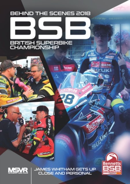 Cover for Bsb: British Superbike Champio · BSB 2018 Behind The Scenes (DVD) (2018)