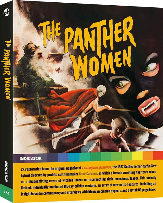 The Panther Women Limited Edition - René Cardona - Elokuva - Powerhouse Films - 5060697922479 - maanantai 25. maaliskuuta 2024