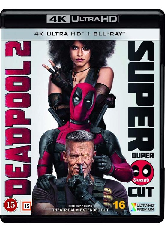 Cover for Deadpool 2 (4K UHD + Blu-ray) [4K edition] (2018)