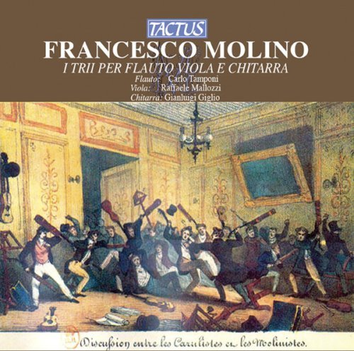 Trios for Flute Viola & Guitar - Molino / Tamponi / Mallozzi / Giglio - Musik - TACTUS - 8007194104479 - 10. marts 2009