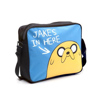 Adventure Time - Black Messenger Blue Jakes In Here - Adventure Time - Merchandise -  - 8718526050479 - 7. februar 2019