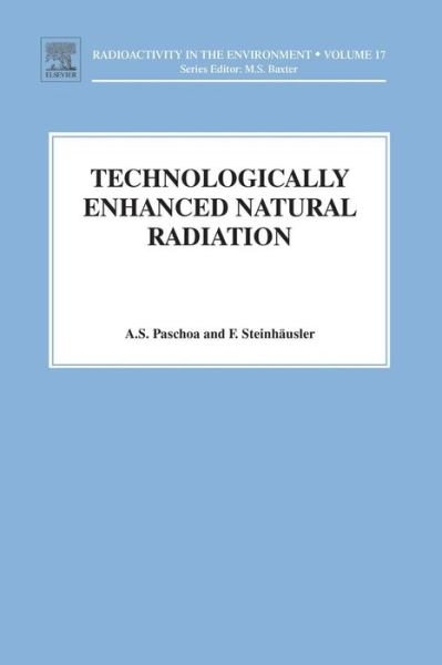 Cover for Paschoa, Anselmo Salles (Private Consultant,Rio de Janeiro, Brazil) · TENR - Technologically Enhanced Natural Radiation - Radioactivity in the Environment (Pocketbok) (2016)
