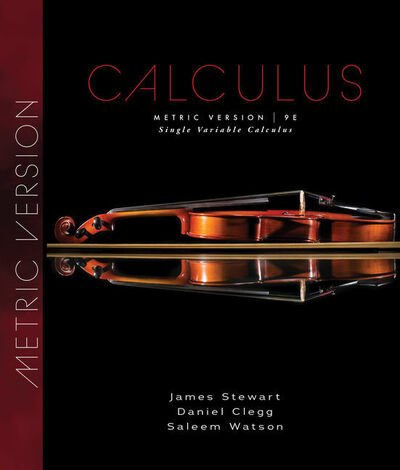 Cover for Clegg, Daniel K. (Palomar College) · Single Variable Calculus, Metric Edition (Innbunden bok) (2020)