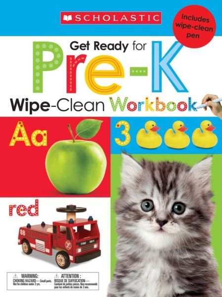 Cover for Scholastic · Get Ready for Pre-K Wipe-Clean Workbook: Scholastic Early Learners (Wipe-Clean) - Scholastic Early Learners (Hardcover Book) (2016)