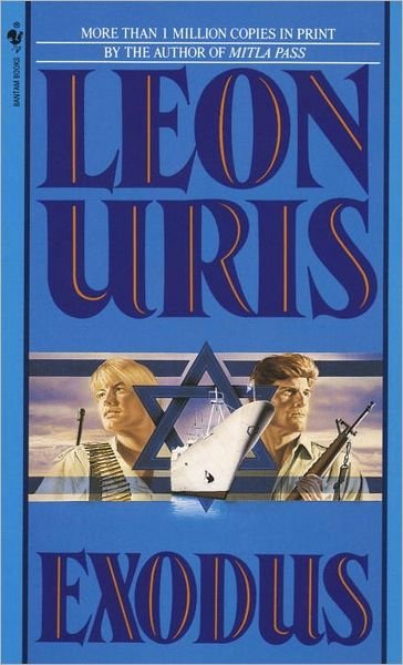 Cover for Leon Uris · Exodus: A Novel of Israel (Pocketbok) [New edition] (1983)
