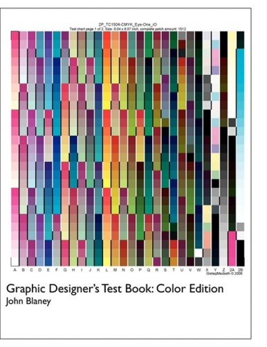 Cover for John Blaney · Designer's Test Book Color Edition (Taschenbuch) (2008)