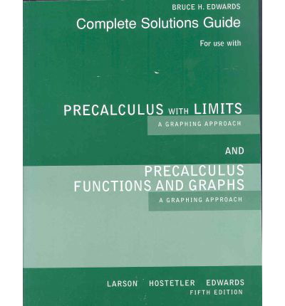 Cover for Larson · Pcalc Lim Aga Cmp Sg Print Ap (Book) [5 Sol edition] (2014)