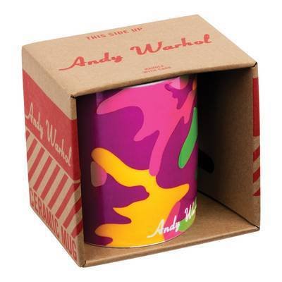 Cover for Andy Warhol · Andy Warhol Magenta Camouflage Boxed Mug: Mug Andy Warhol Magenta Camouflage (MERCH) (2016)