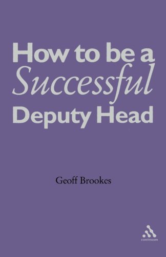 Cover for Geoff Brookes · How to Be a Successful Deputy Head (Paperback Book) (2006)
