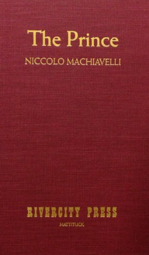 Cover for Niccolo Machiavelli · Prince (Hardcover bog) (1990)