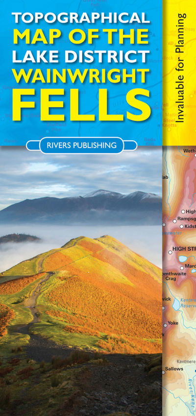 Cover for Peter Knowles · Topographical Map of the Lake District Wainwright Fells (Landkarten) (2014)