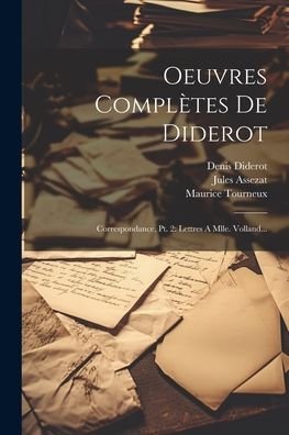 Cover for Denis Diderot · Oeuvres Complètes de Diderot : Correspondance, Pt. 2 (Bog) (2023)