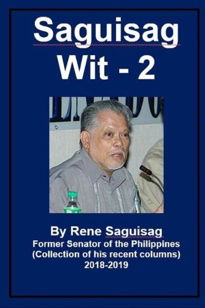 Cover for Tatay Jobo Elizes Pub · Saguisag Wit-2 (Paperback Book) (2019)