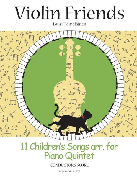 Cover for Lauri Juhani Hamalainen · 11 Children's Songs arr. for Piano Quintet (Paperback Book) (2019)