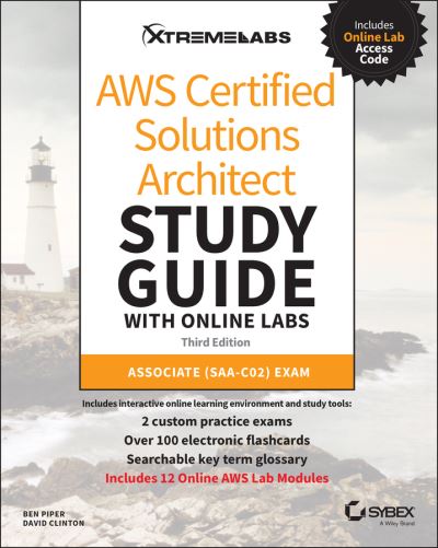 Cover for Ben Piper · AWS Certified Solutions Architect Study Guide with Online Labs: Associate SAA-C02 Exam (Paperback Book) (2021)