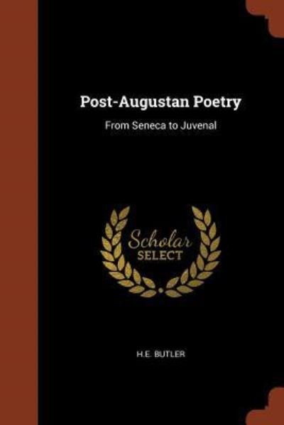 Cover for H E Butler · Post-Augustan Poetry (Paperback Book) (2017)