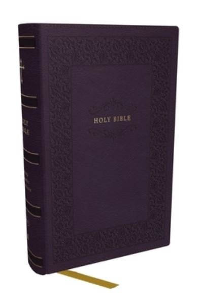 Cover for Thomas Nelson · KJV Holy Bible: Compact with 43,000 Cross References, Purple Leathersoft, Red Letter, Comfort Print: King James Version (Läderbok) (2023)