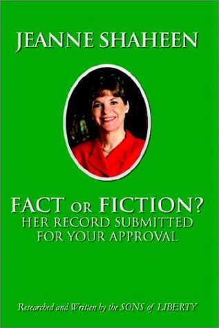 Cover for Sons of Liberty · Jeanne Shaheen: Fact or Fiction: Her Record Submitted for Your Approval (Paperback Book) (2002)