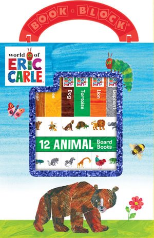 Cover for P I Kids · World Of Eric carle Animals My First Library (Hardcover bog) (2021)