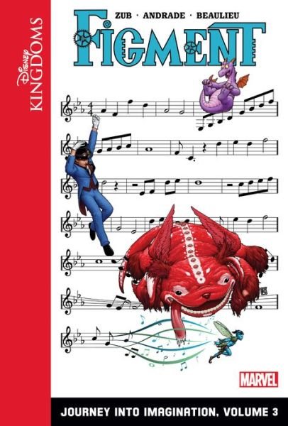 Cover for Jim Zub · Disney Kingdoms Figment 3 : Journey into Imagination (Gebundenes Buch) (2015)