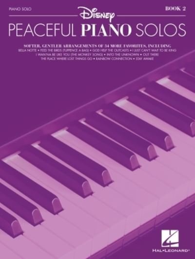 Disney Peaceful Piano Solos - Book 2 - Hal Leonard Corp. - Inne - Leonard Corporation, Hal - 9781705142479 - 1 listopada 2021