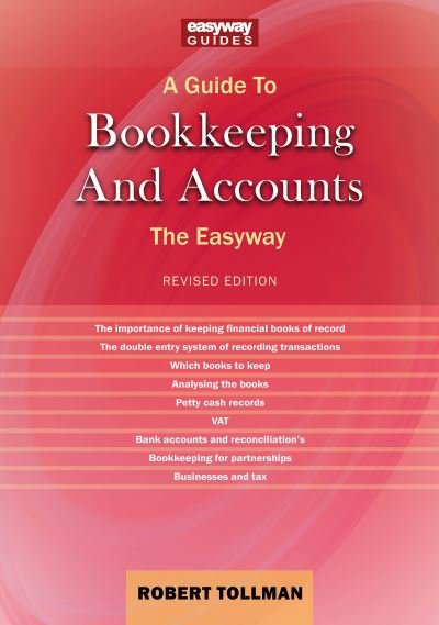 Cover for Robert Tollman · A Guide to Bookkeeping and Accounts: Revised Edition 2022 (Paperback Book) (2022)