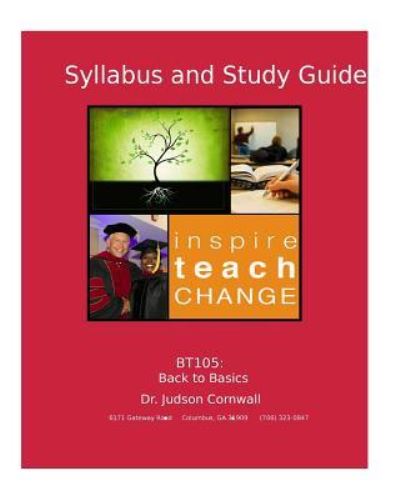 Cover for Bt Clst Global · Bt105 Syllabus (Paperback Book) (2017)