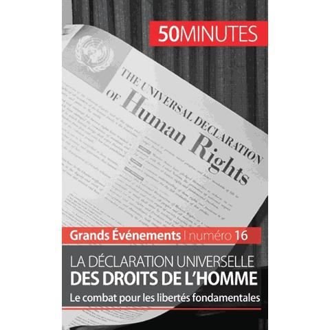 Cover for Romain Parmentier · La Declaration universelle des droits de l'homme (Paperback Book) (2015)