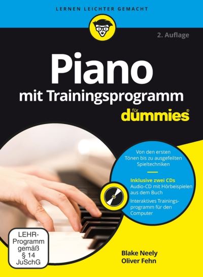 Cover for Blake Neely · Piano mit Trainingsprogramm fur Dummies - Fur Dummies (Book) [2. Auflage edition] (2016)