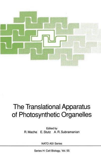 Cover for R Mache · The Translational Apparatus of Photosynthetic Organelles - Nato ASI Subseries H: (Paperback Bog) [Softcover reprint of the original 1st ed. 1991 edition] (2011)