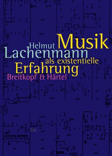 Cover for Helmut Lachenmann · Musik A.existentielle Erf (Book)