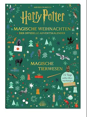 Cover for Harry Potter: Magische Weihnachten · Der Offizielle Adventskalender - Magische Tierwesen (Book)