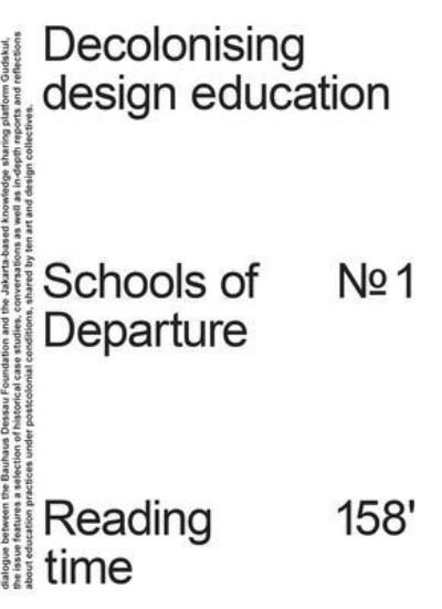 Cover for Regina Bittner · Decolonising Design Education (Book) (2024)