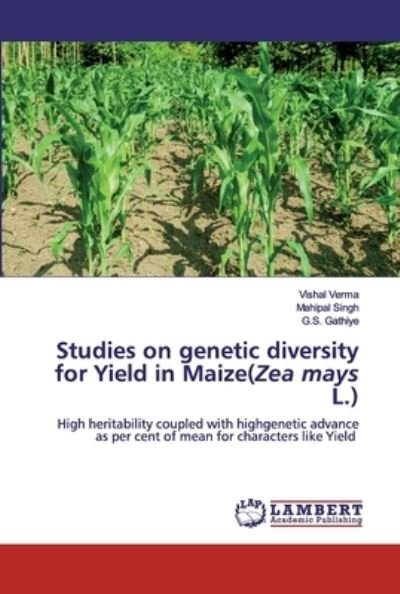 Cover for Verma · Studies on genetic diversity for (Book) (2019)