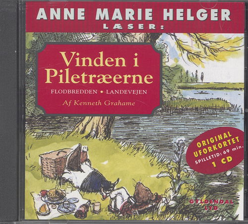 Cover for Kenneth Grahame · Anne Marie Helger læser historier fra Vinden i Piletræerne (CD) [1. udgave] (2006)