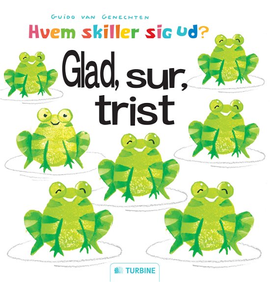 Cover for Guido van Genechten · Hvem skiller sig ud? (Board book) [1st edition] [Papbog] (2014)