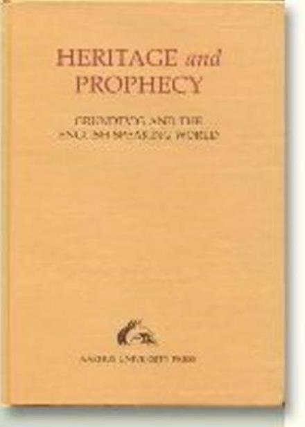 Cover for A.M. Allchin · Heritage &amp; Prophecy: Grundtvig &amp; the English-Speaking World (Paperback Book) [1st edition] (1993)