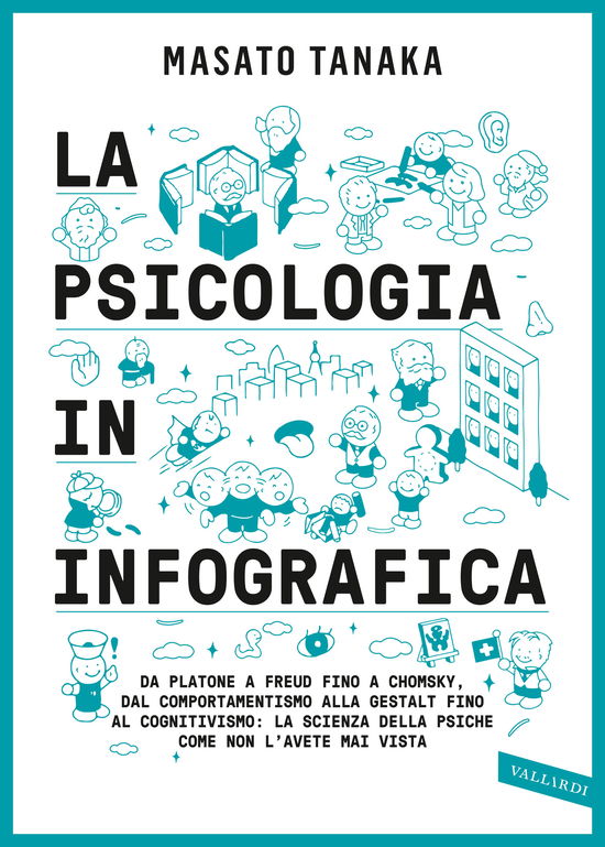 Cover for Masato Tanaka · La Psicologia In Infografica. Da Platone A Freud Fino A Chomsky, Dal Comportamentismo Alla Gestalt Fino Al Cognitivismo: La Scienza De (Book)