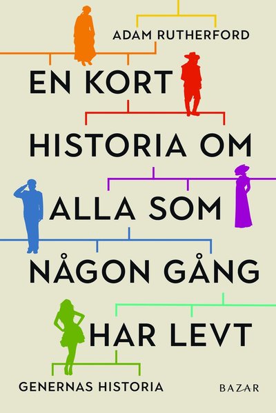 Cover for Adam Rutherford · En kort historia om alla som någon gång har levt : genernas historia (Bound Book) (2020)