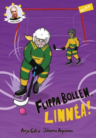 Cover for Anja Gatu · Bandystjärnor: Flippa bollen, Linnéa! (Indbundet Bog) (2019)