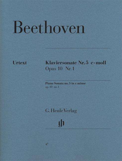 Kl.sonate c-Moll op.10,1.HN47 - Beethoven - Bøger - SCHOTT & CO - 9790201800479 - 6. april 2018