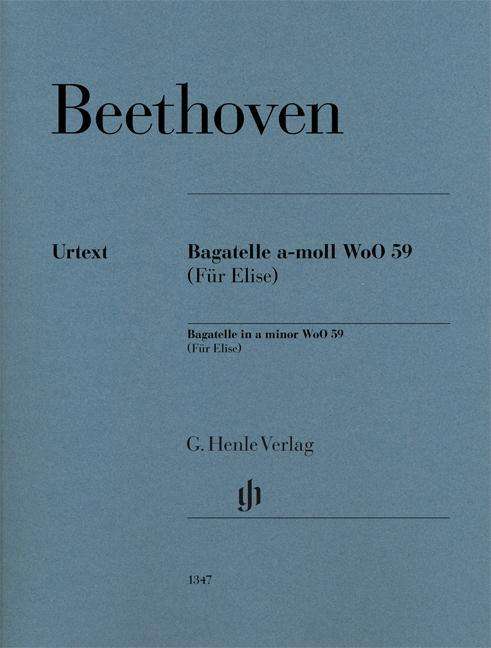 Cover for Beethoven Lv · Bagatelle Fr Elise (N/A) (2018)