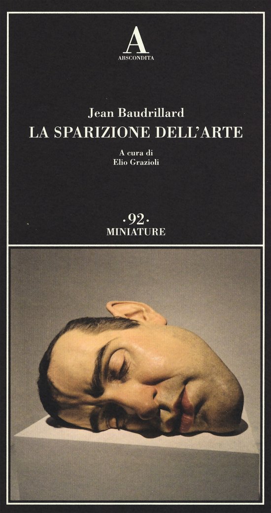Cover for Jean Baudrillard · La Sparizione Dell'arte (Book)