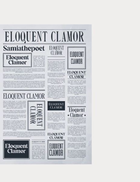 Cover for Samia Thepoet · Eloquent Clamor (Paperback Book) (2021)