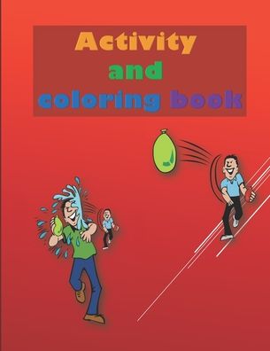 Cover for Hatim Fahoum · Activity and coloring book (Paperback Book) (2020)