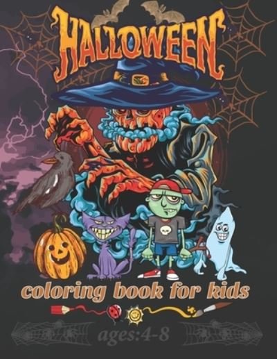 Cover for Yeakub Ali · Halloween Coloring Book for Kids (Pocketbok) (2020)